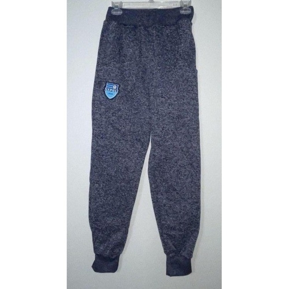 Napoli 1926 Mens Sweatpants Small Italian Soccer Football Futbol Joggers Blue